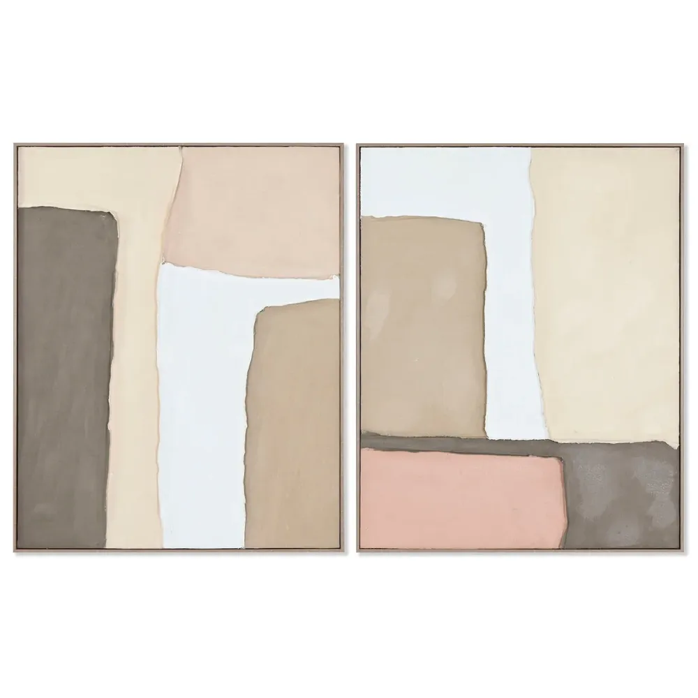 Tela Home ESPRIT Pino Tela 82 x 4,5 x 102 cm 82,2 x 4,5 x 102 cm