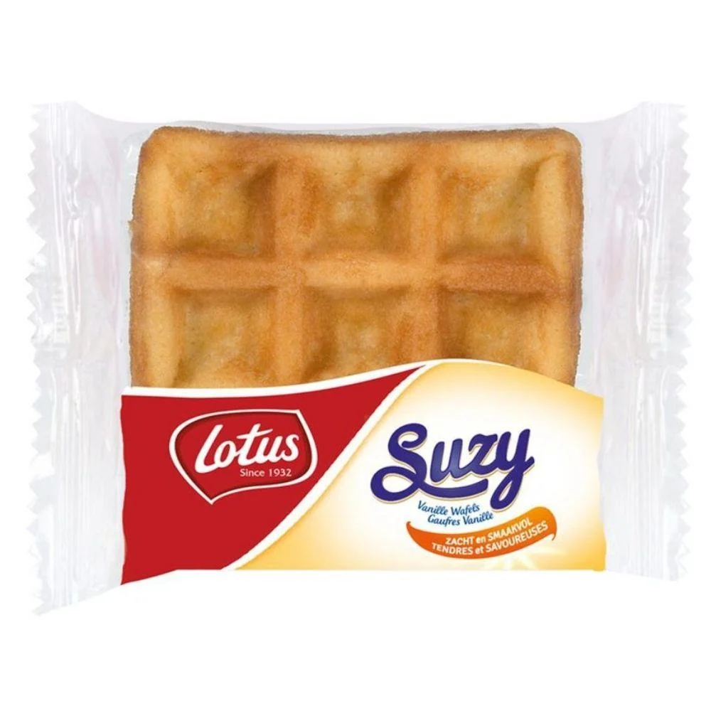 Lotus Suzy Vanilla, waffle alla vaniglia da 28g