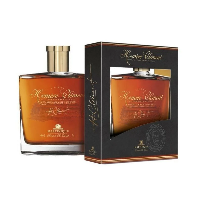 Rum Vieux Cuvée "Homere" - Clement astuccio con Airlock