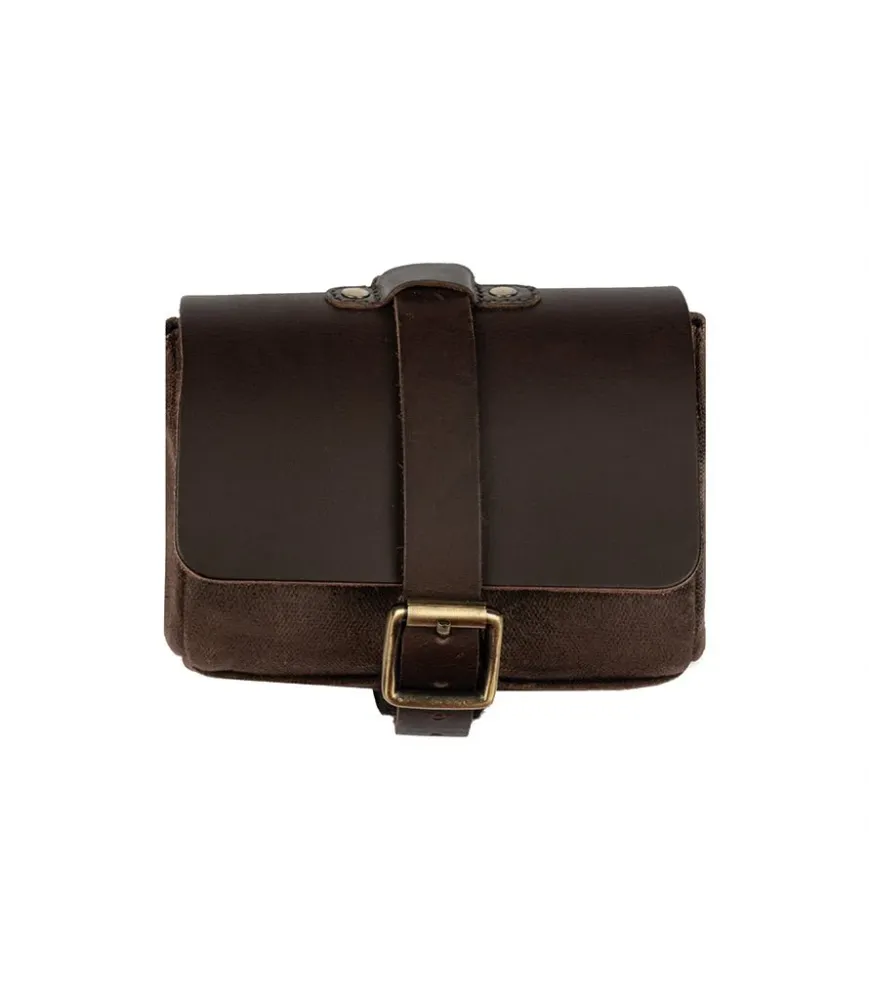 Certificato BPA Free Brown Lock Bag - Cafe Twin x Trip Machine