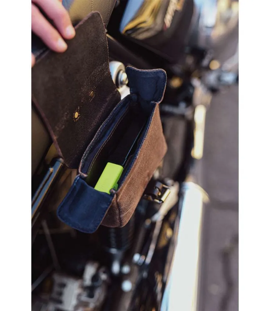 Certificato BPA Free Brown Lock Bag - Cafe Twin x Trip Machine