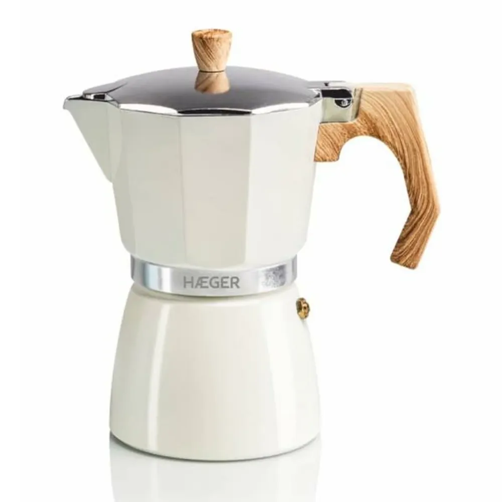 Caffè Grani Caffettiera Italiana Haeger CP-06A.010A