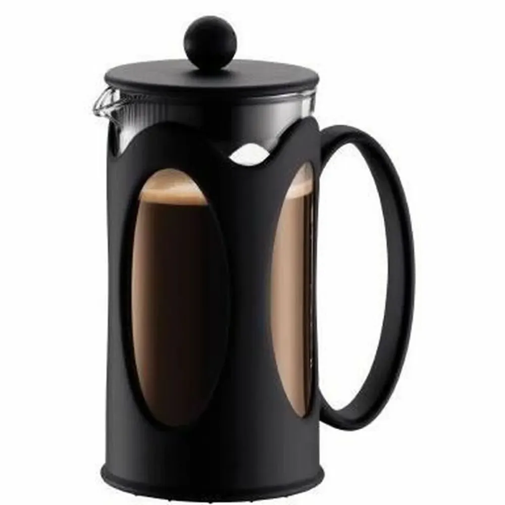 Caffettiera Stantuffo Bodum Kenya Nero 350 ml per la Colazione
