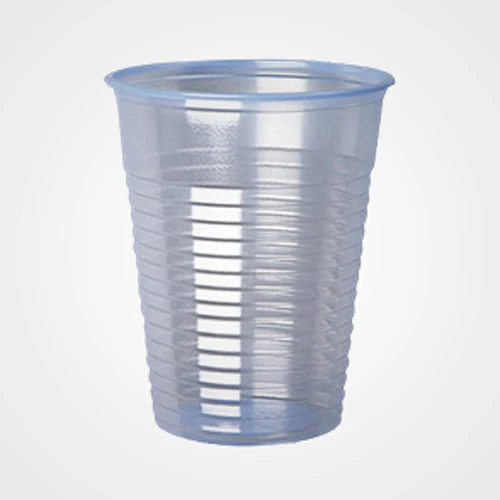 100 Bicchieri plastica trasparente da 200 ml