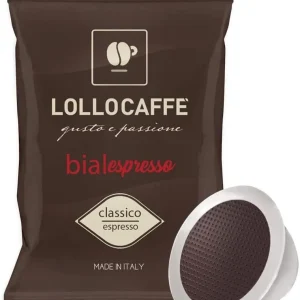 100 Capsule Lollo Caffè Compatibili Bialetti Classico