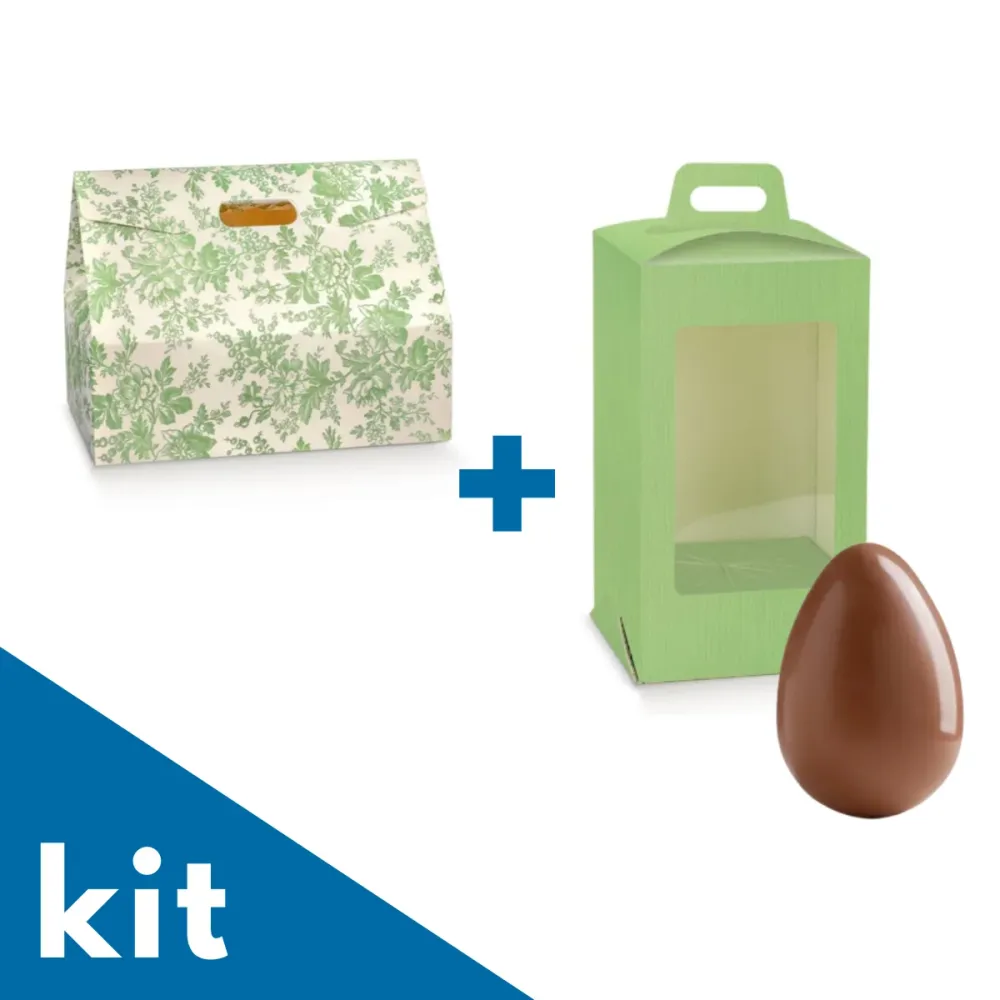 10pz Portauova verde + 10pz Porta colomba verde (Promokit)