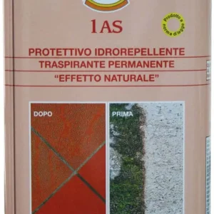 1AS LT.1 protettivo idrorepellente traspirante permanente effetto naturale