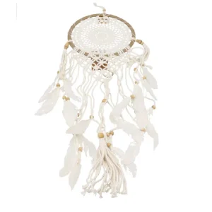 Acchiappasogni macrame con arazzo piccolo 22cm