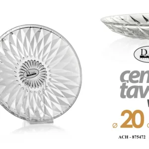ACH/CENTROTAVOLA VETRO 20CM DP02