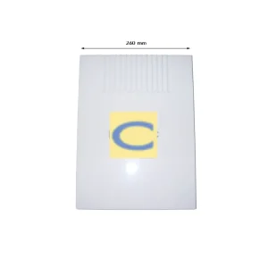 AFFETTATRICI VOLANO - PIATTO SCANALATO 350X260X5