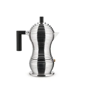 Alessi Caffettiera Pulcina Acciaio 3 Tazze