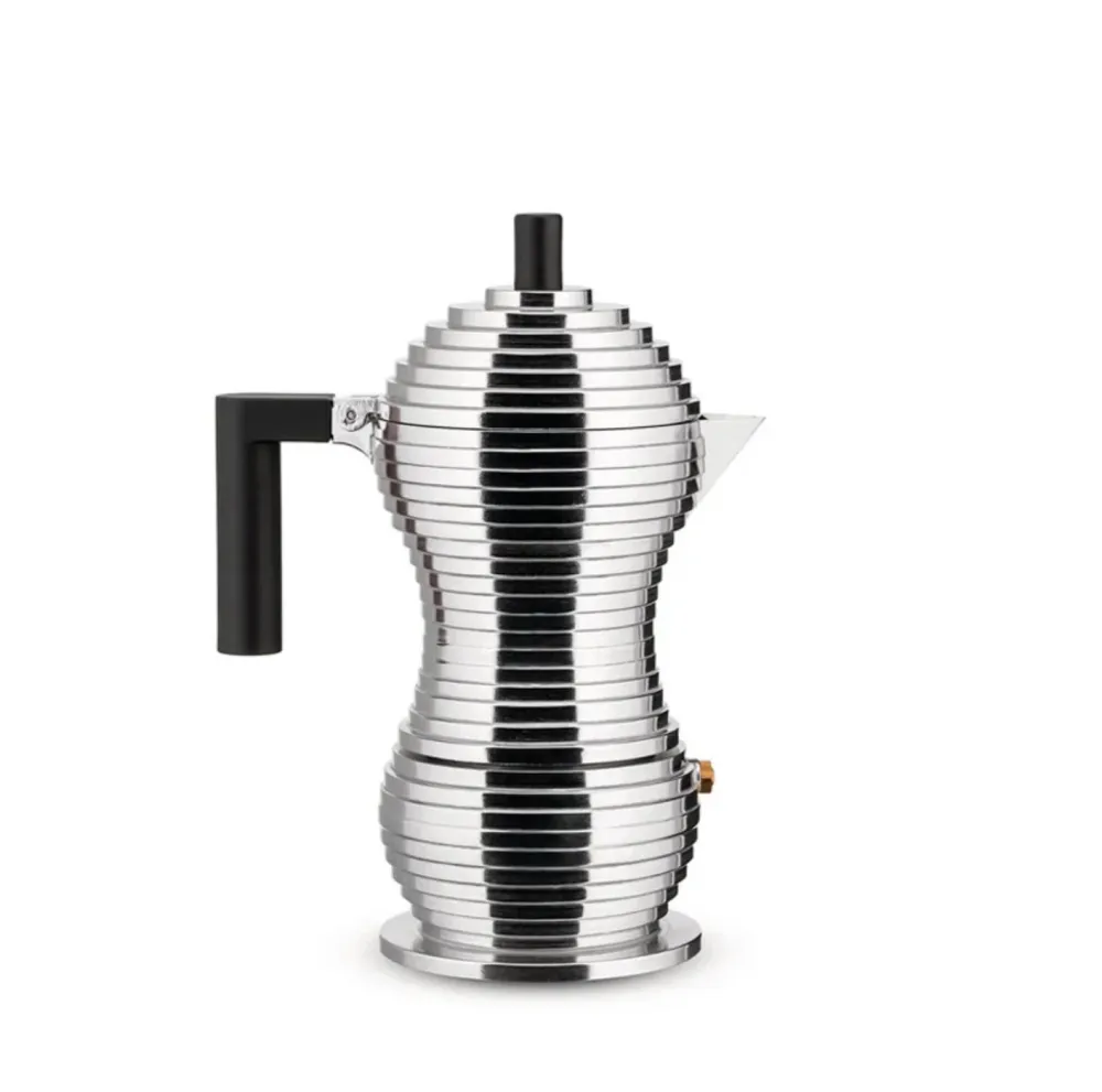 Alessi Caffettiera Pulcina Acciaio 3 Tazze