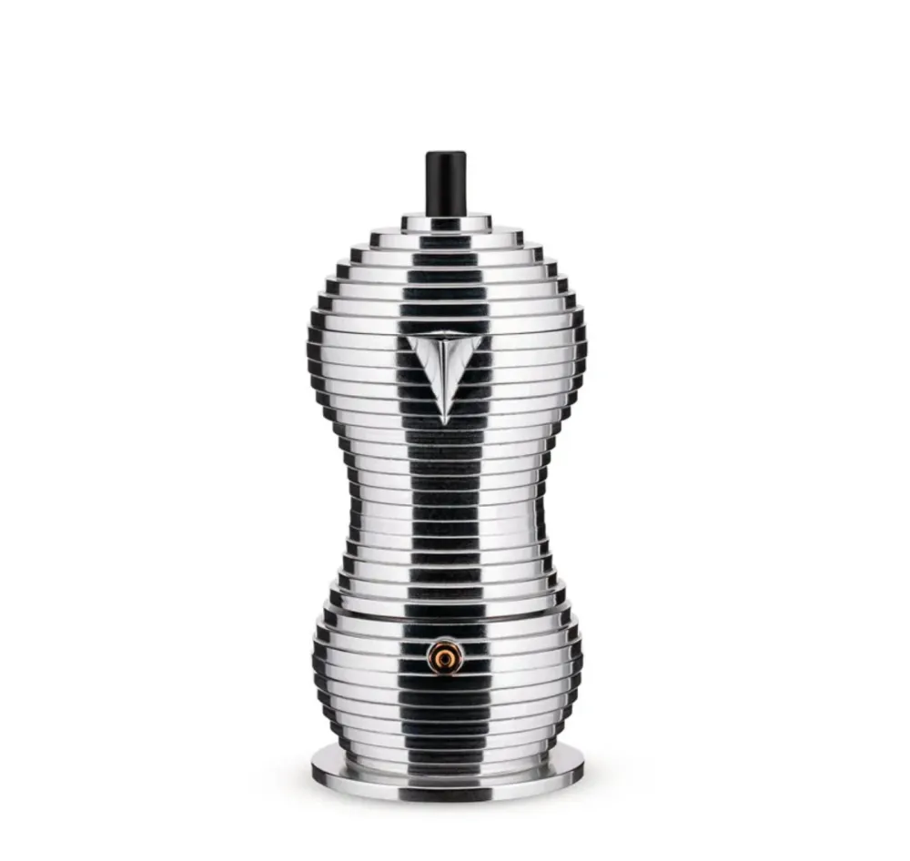Alessi Caffettiera Pulcina Acciaio 3 Tazze