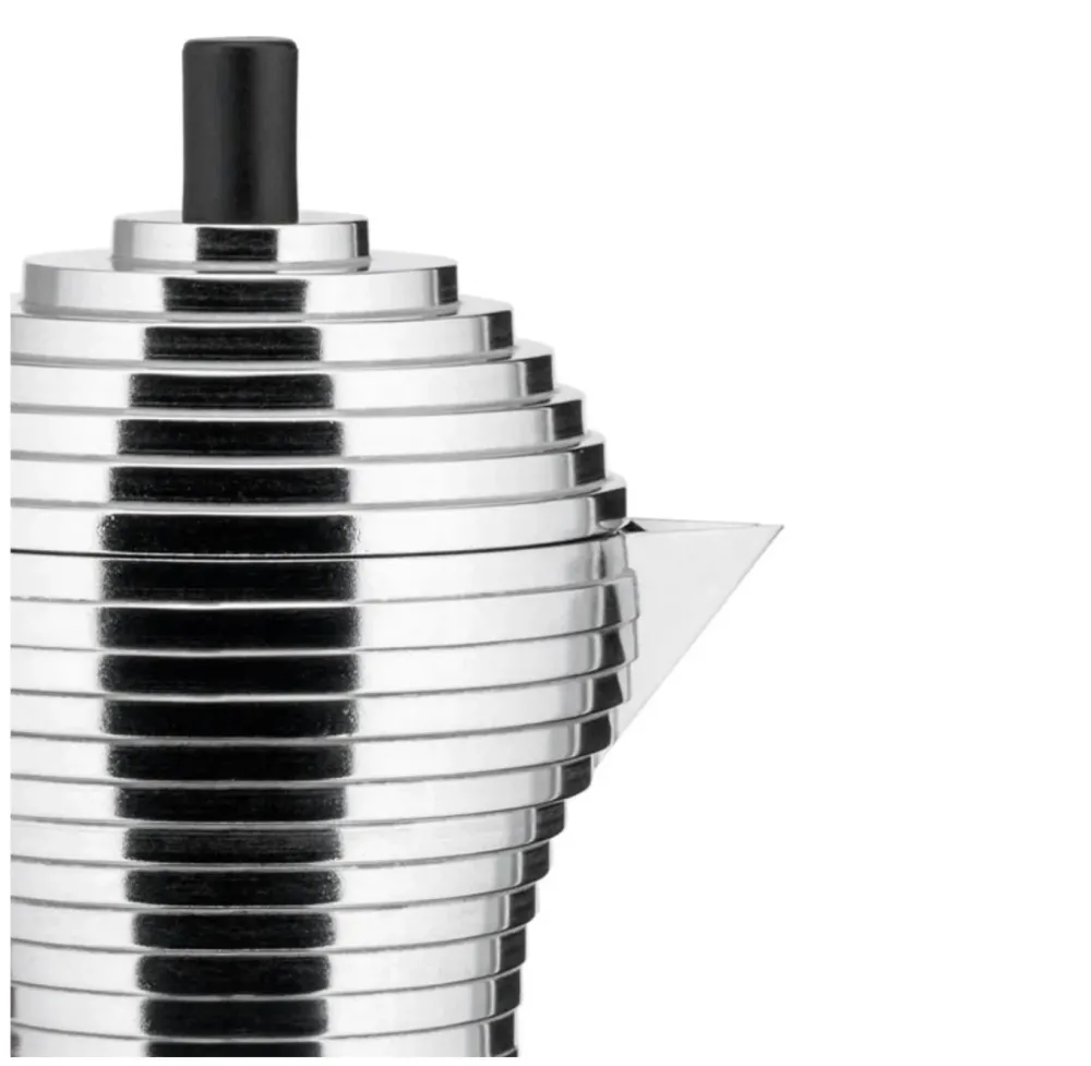 Alessi Caffettiera Pulcina Acciaio 3 Tazze