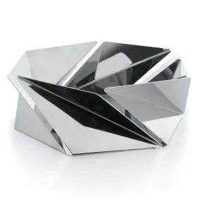 ALESSI CESTINO. INOX. KALEIDOS