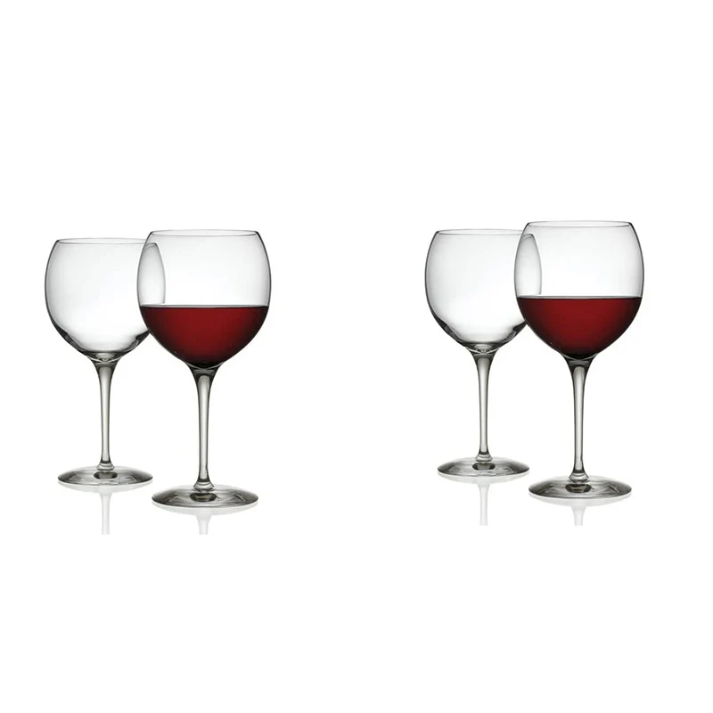 Alessi Set 4 Bicchieri Vino Rosso Mami XL