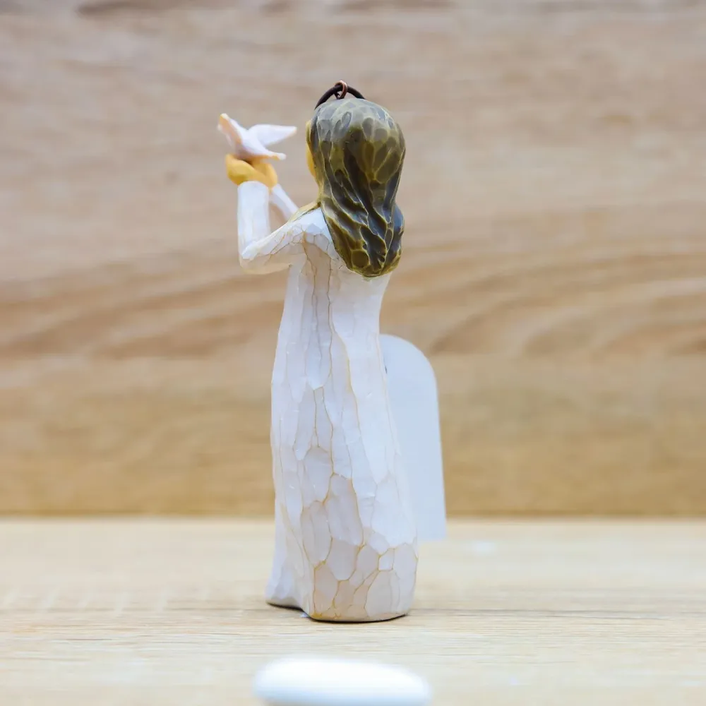 Angelo "Volare" Statuina da Appendere Willow Tree