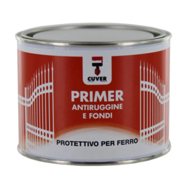 Antiruggine Cuver Rosso Da 0,500 L- Colorificio I.Co.Ri.P.- 6,0 Pz