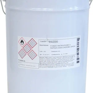 ANTIRUGGINE PROTETTIVA RAPIDA ESSICCAZIONE 'COLO Kg. 25 Rossa Colorea