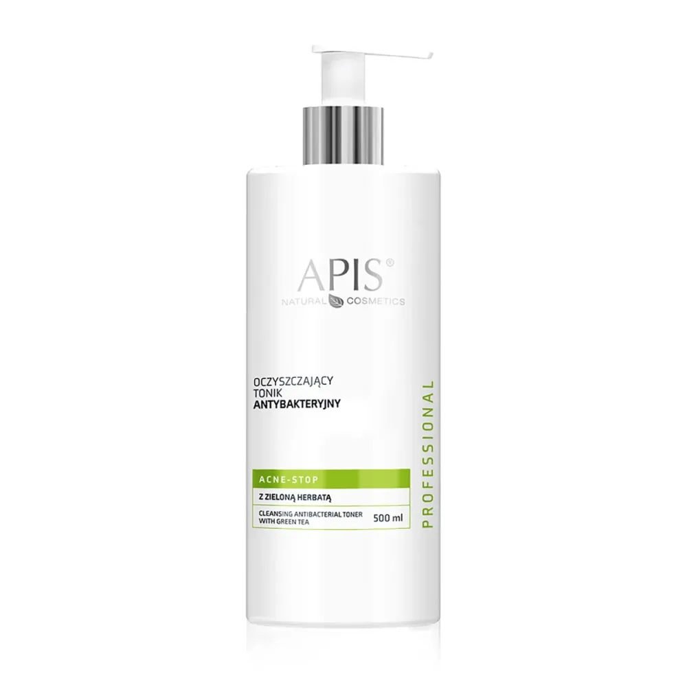 Apis acne-stop tonico detergente antibatterico con tè verde 500ml