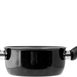 Ballarini Firenze Casseruola, Alluminio, Nero, 26 cm