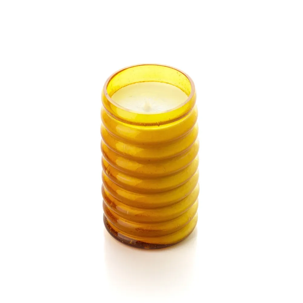 Il Barattolo Portacandele Golden Hive - Miele - Alto