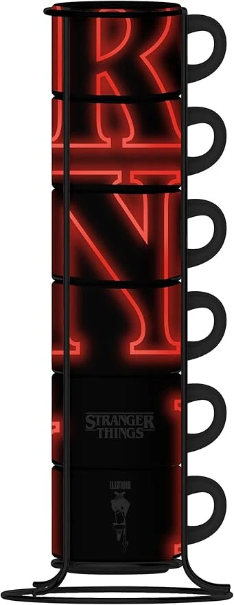 Bialetti - Stranger Things Set 6 Tazzine Impilabili