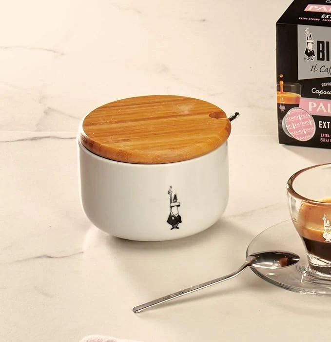 Bialetti - Zuccheriera con Tappo Bamboo