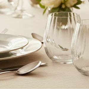 Bicchieri Acqua Eleganti 39cl – Set 6 Millesime Vetro per Tavola Moderna
