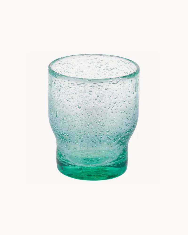 Bicchieri acqua pasta di vetro Unico, Greenery