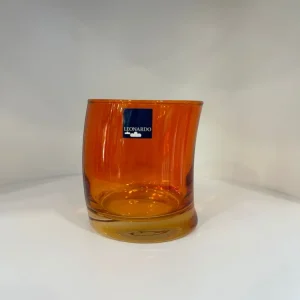 BICCHIERI ARANCIO ACQUA 6PZ