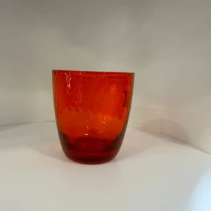 BICCHIERI ARANCIO TRASP 6PZ