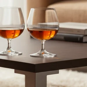 Bicchieri Cognac Brandani Set 2 Pezzi Vetro – Calici Degustazione Dopocena