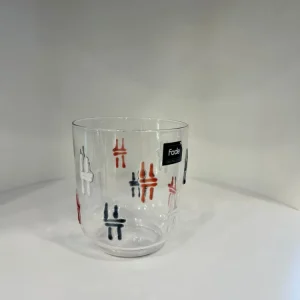 BICCHIERI CON DECORO 6PZ