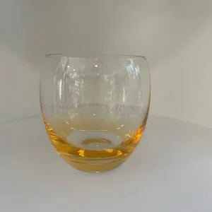 BICCHIERI CON SFUMATURA ARANCIO