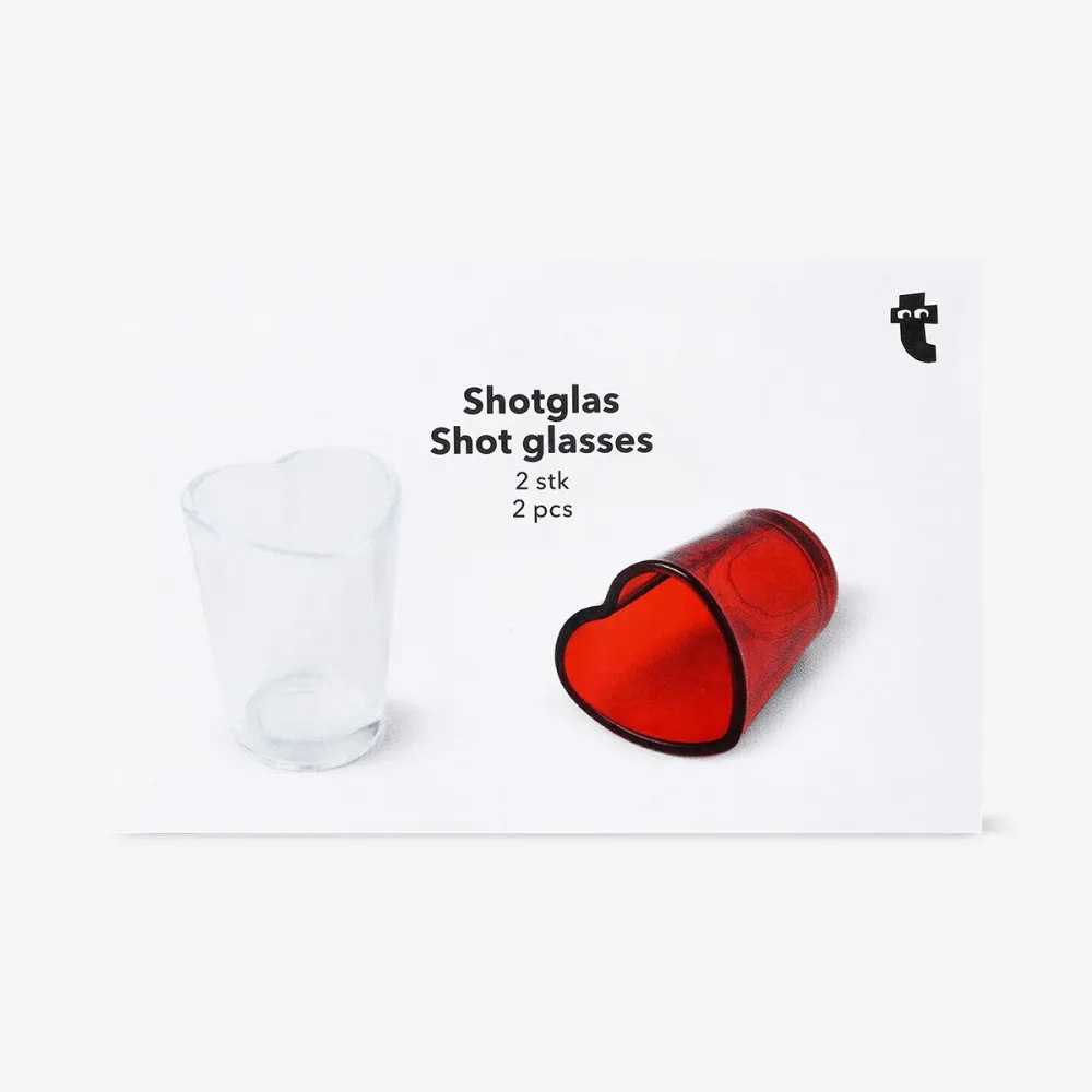 Bicchieri cuore - 2 pz