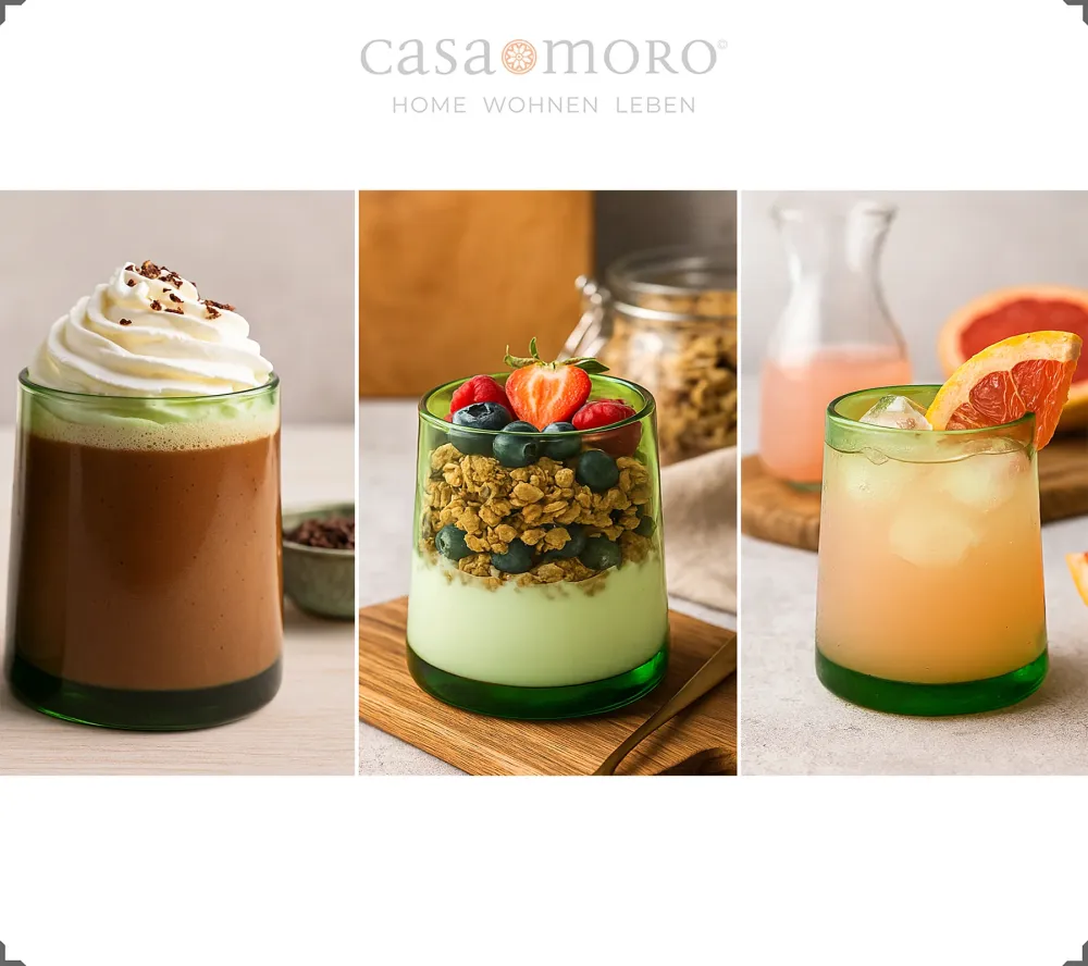 Bicchieri da latte macchiato