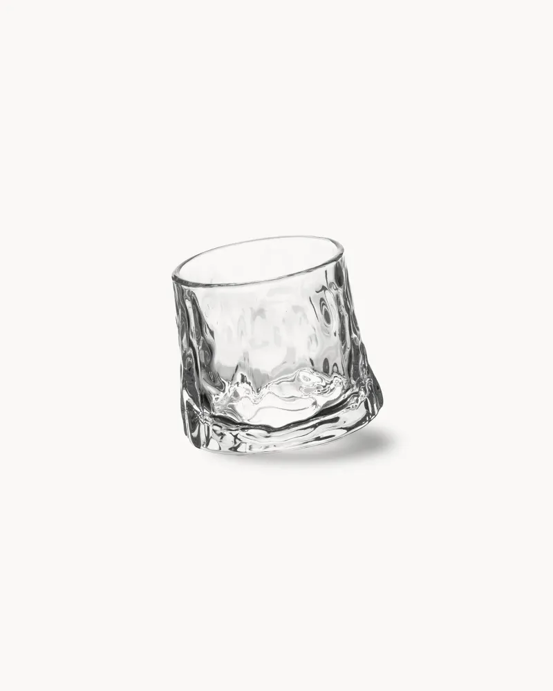 Bicchieri da liquore basculanti vetro Vintage