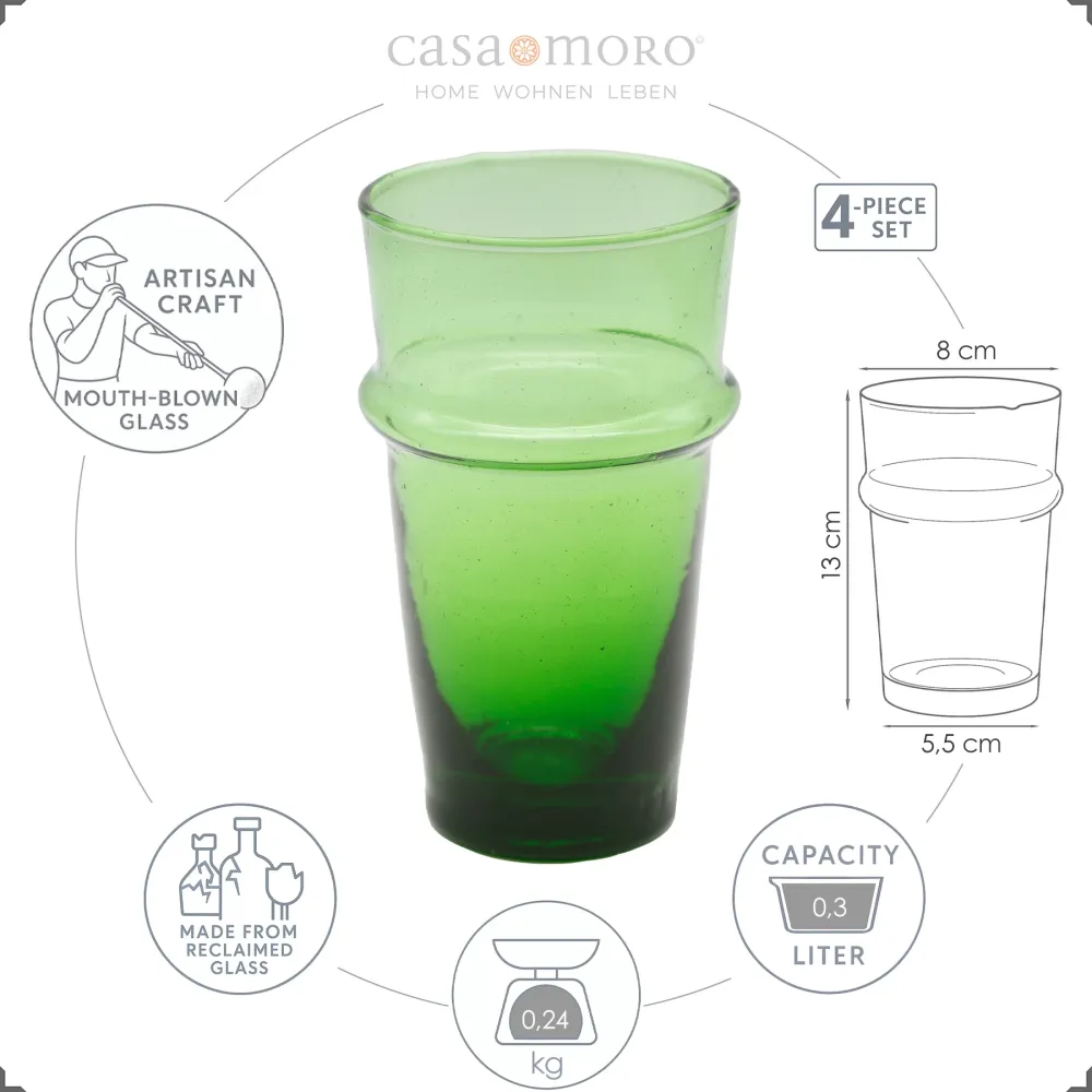 Bicchieri da long drink, confezione da 4