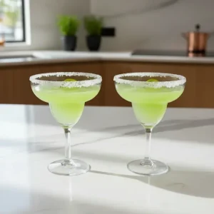 Bicchieri Margarita Brandani Set 4 Pezzi – Calici Cocktail Crystal Glass Eleganti