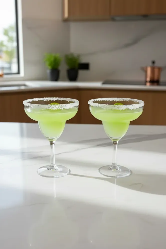 Bicchieri Margarita Brandani Set 4 Pezzi – Calici Cocktail Crystal Glass Eleganti
