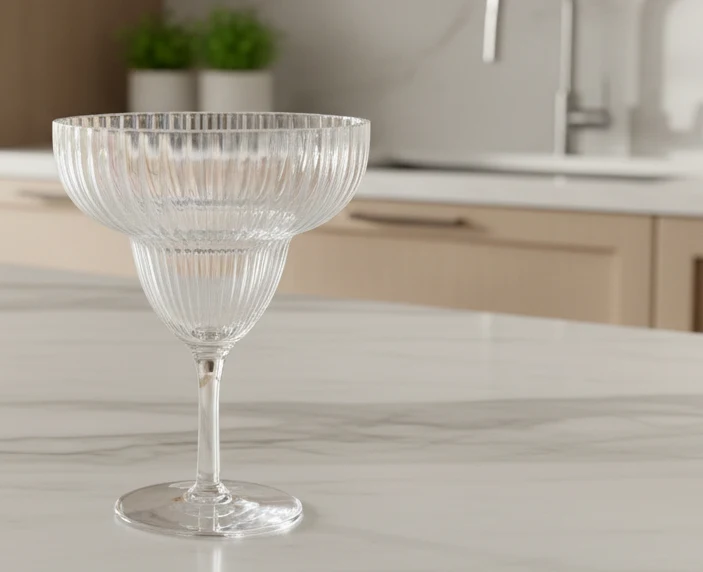 Bicchieri Margarita Brandani Set 4 Pezzi – Calici Cocktail Crystal Glass Eleganti
