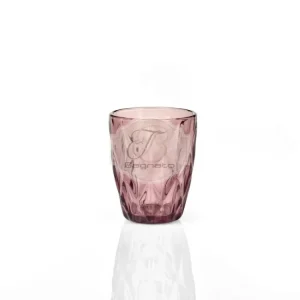 Bicchieri murano set 6 pezzi pink