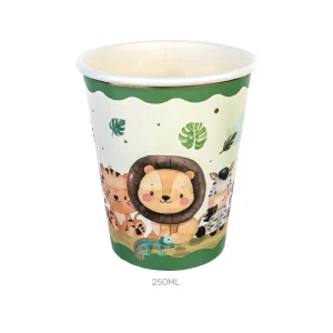 Bicchieri Party Jungle 250ml 8pz