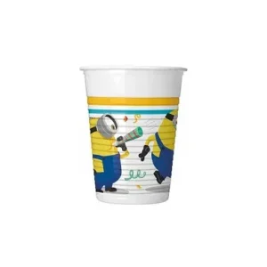 bicchieri plastica Minions Rise Gru ml 200 8pz