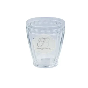 Bicchieri set 6 pezzi rilievo Preziosa Trasparente