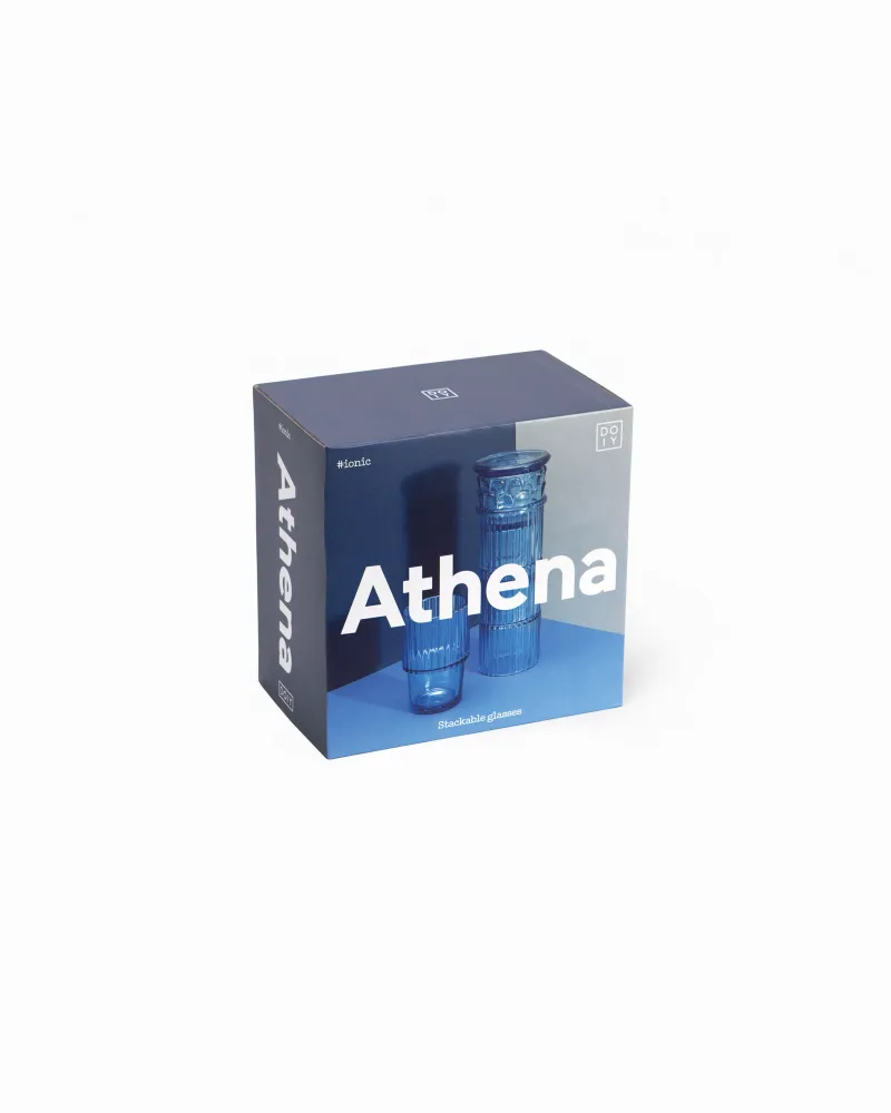 Bicchieri vetro Athena
