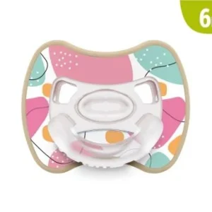 J bimbi glee succhietto 6 mesi+ spots femmina 1 pezzo