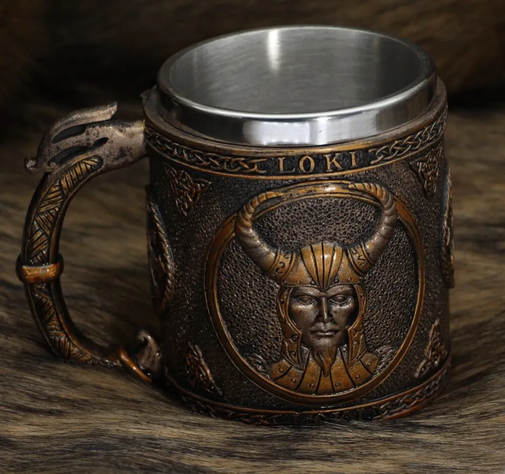 Boccale Viking "Boccale del Maligno Loki"