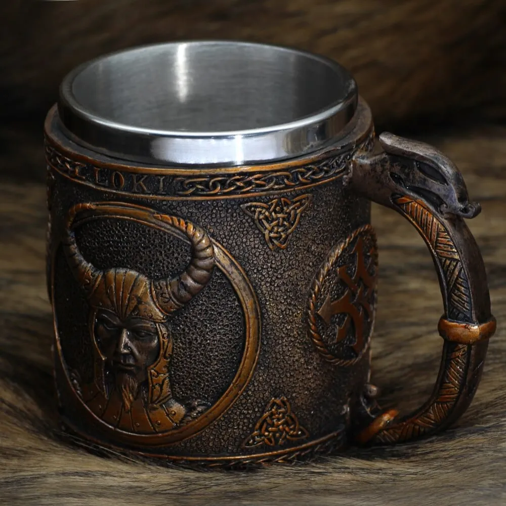 Boccale Viking "Boccale del Maligno Loki"